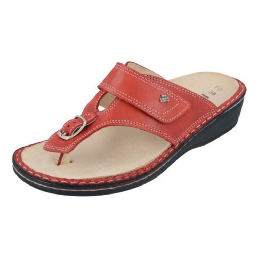Finn Comfort Germany NEW Phuket Sandal Thong Leather Women's Size 38 US 7-7.5